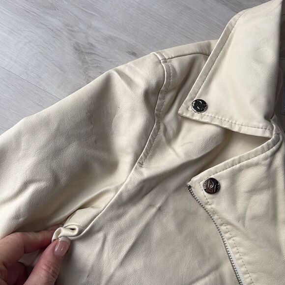 DIMY
JAQUETA LEATHER JACKET CREAM SMALL NWT - Picture 5 of 6